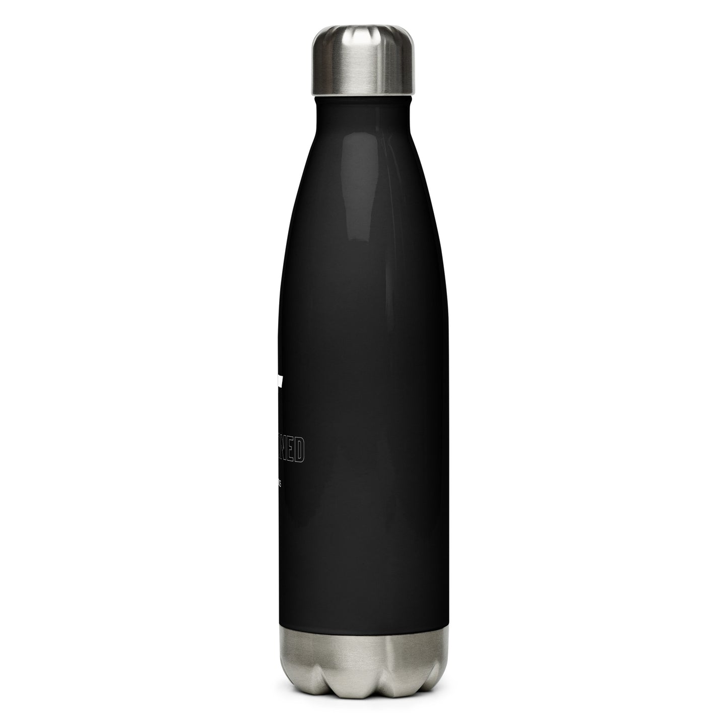 TTA Stainless Steel Water Bottle - Black