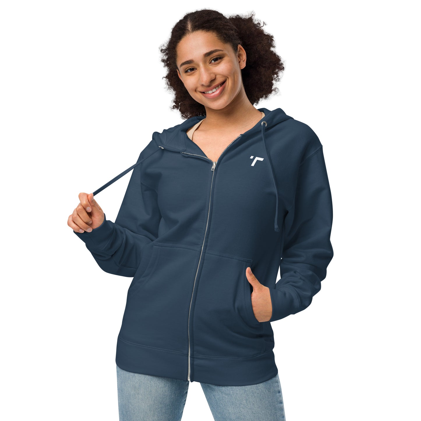 Fleece Zip Up Hoodie