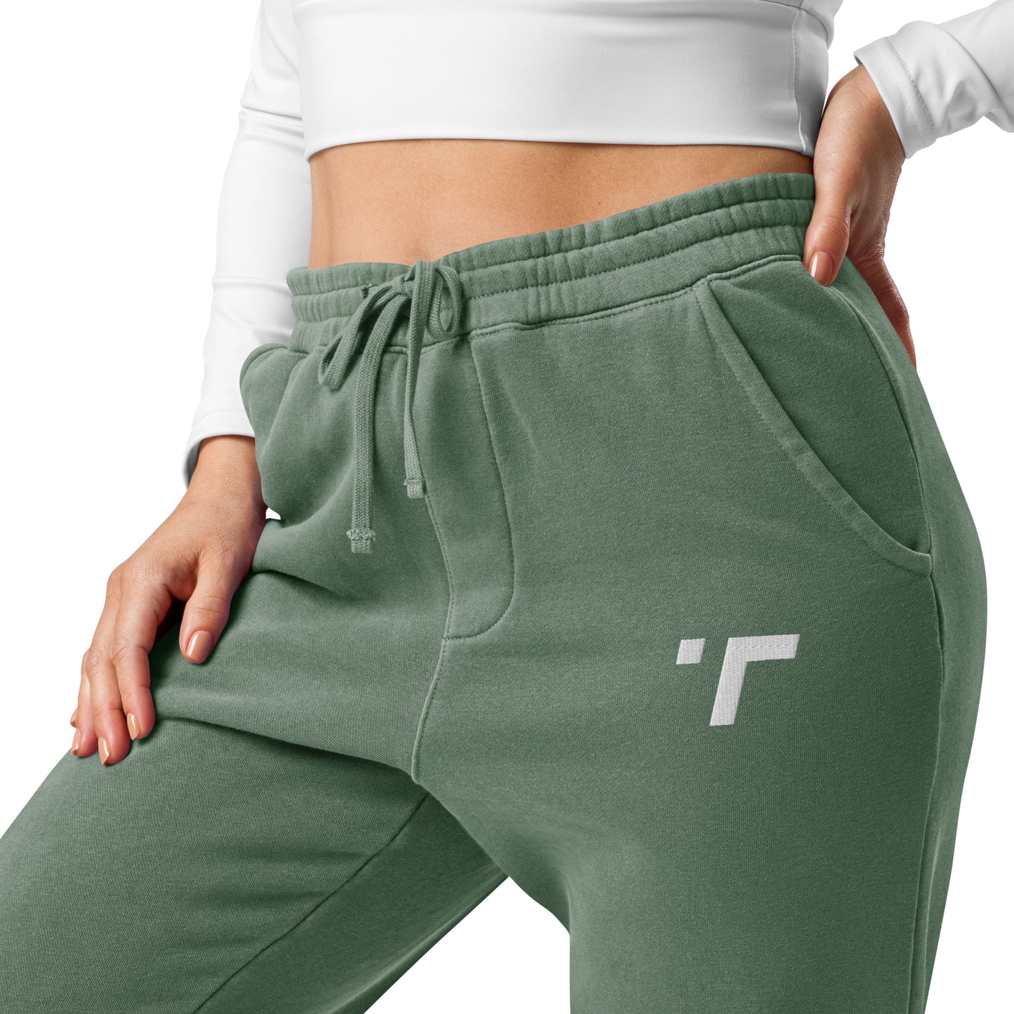 Stone-washed Jogger Sweatpants