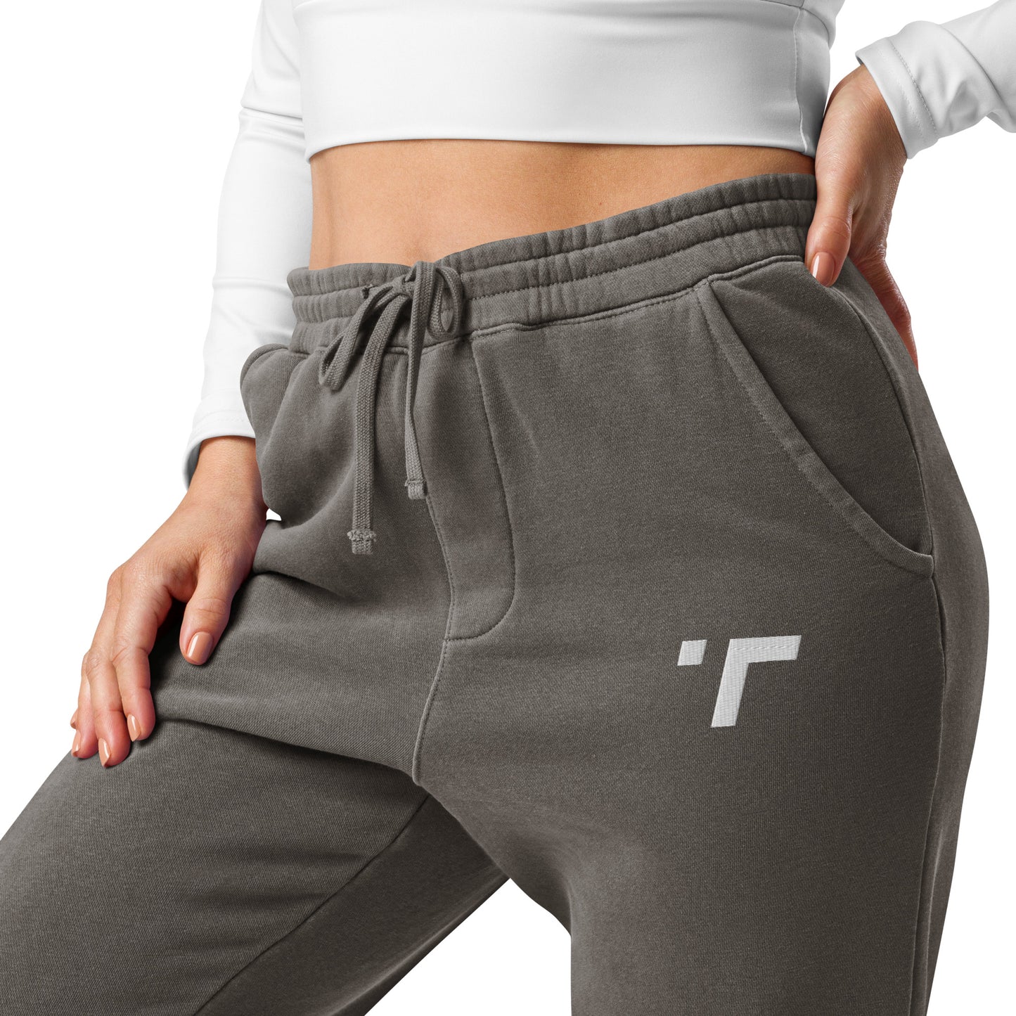 Stone-washed Jogger Sweatpants