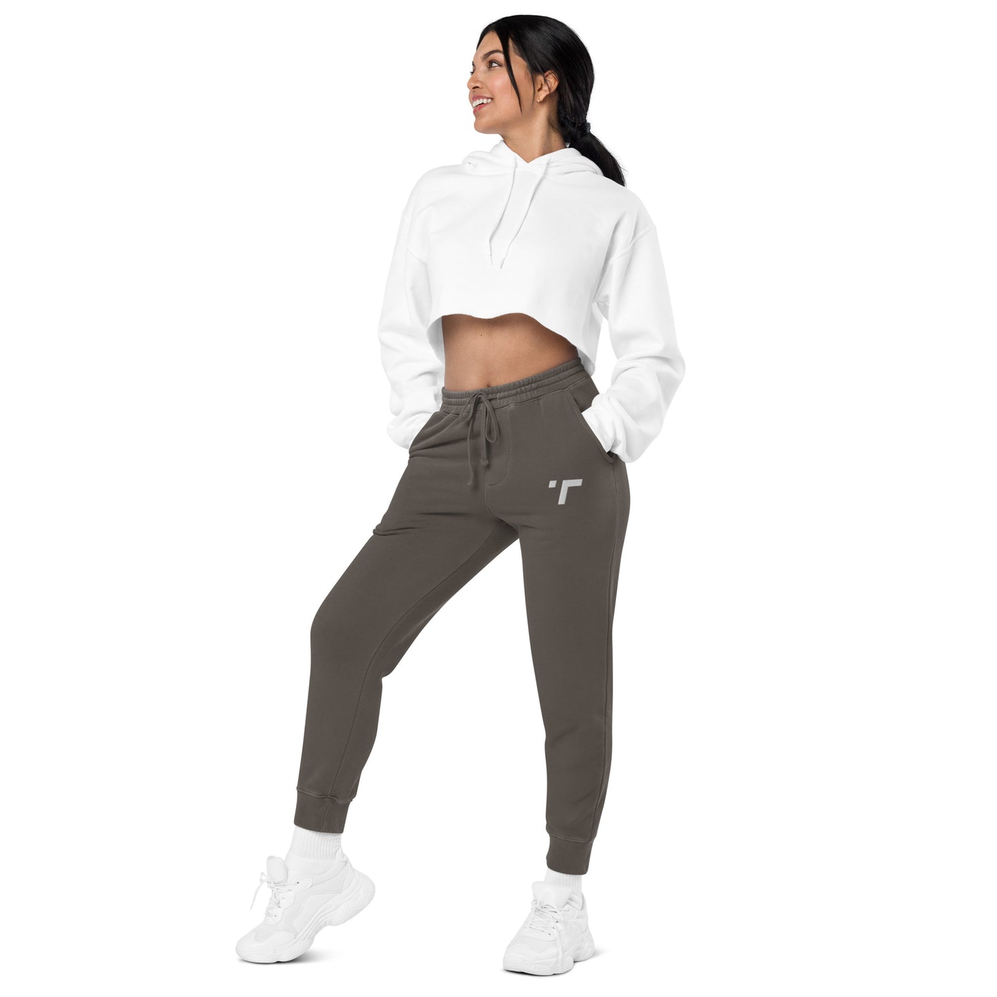 Stone-washed Jogger Sweatpants