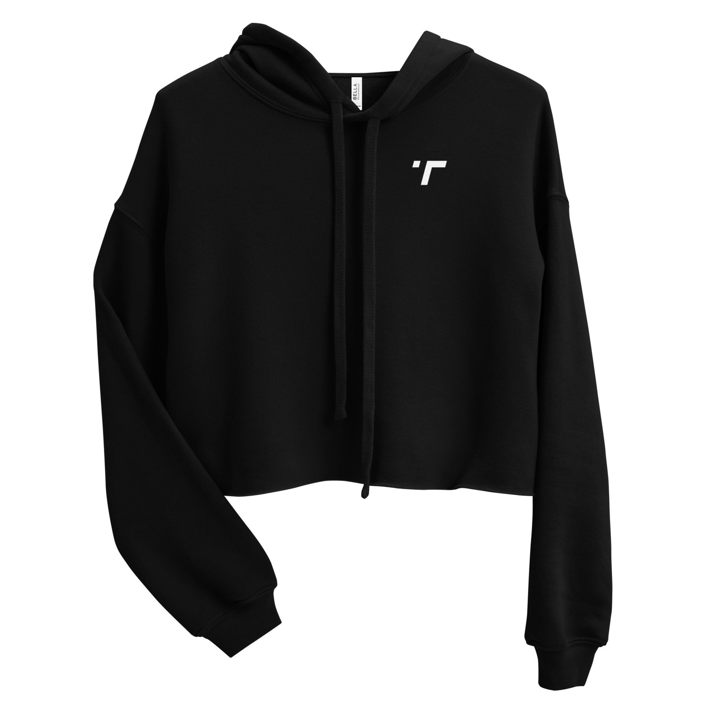 Logo Crop Hoodie