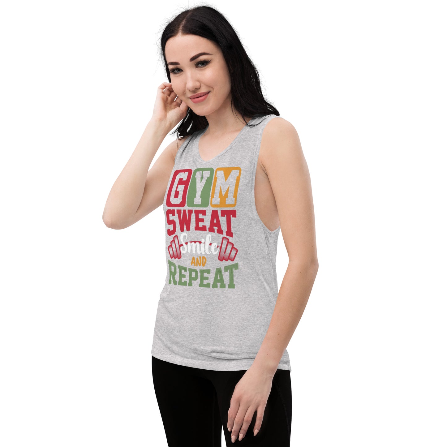 Slogan Muscle Tank