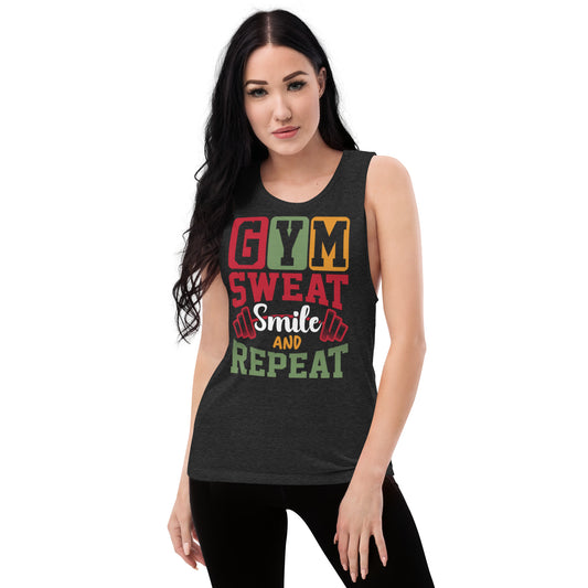 Slogan Muscle Tank