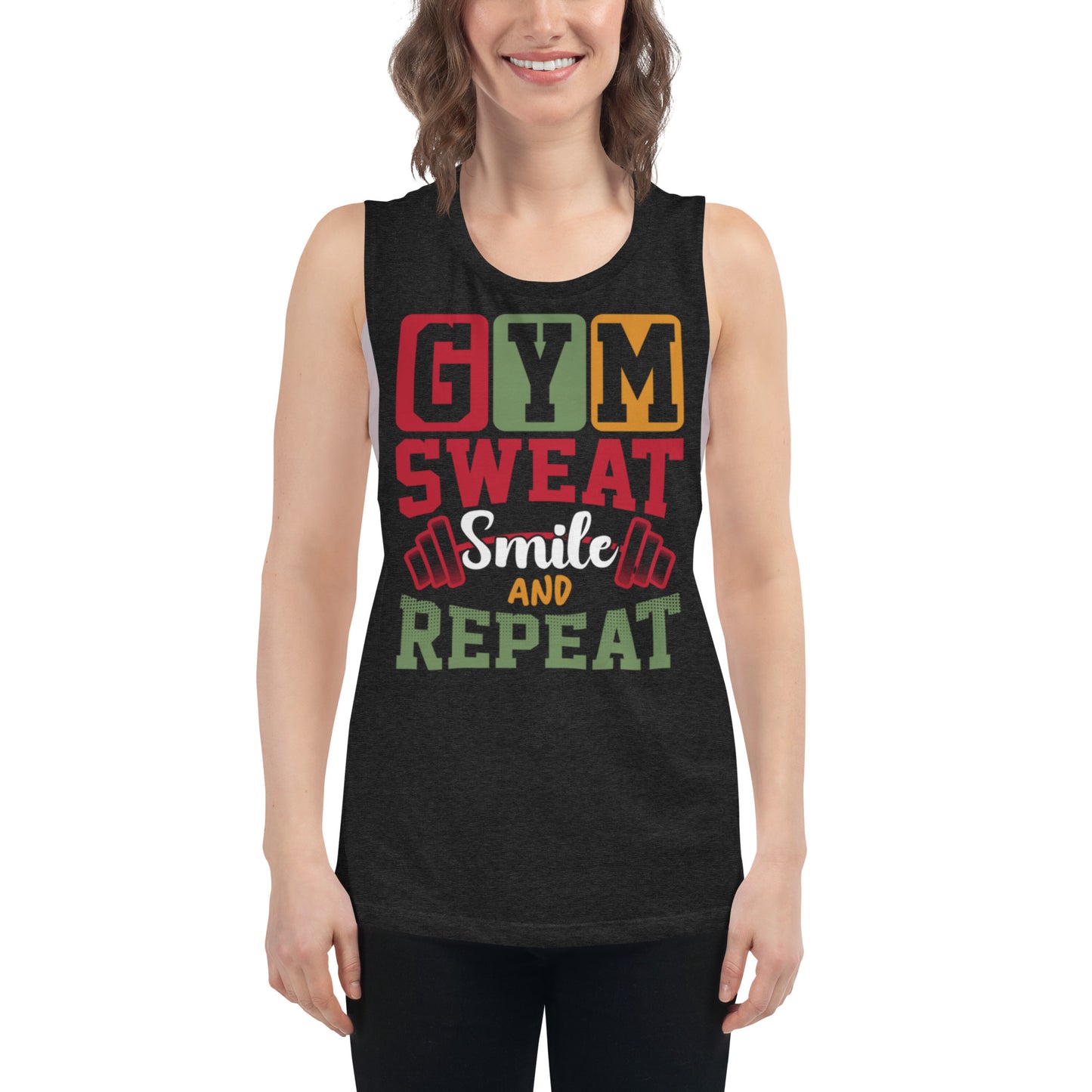 Slogan Muscle Tank