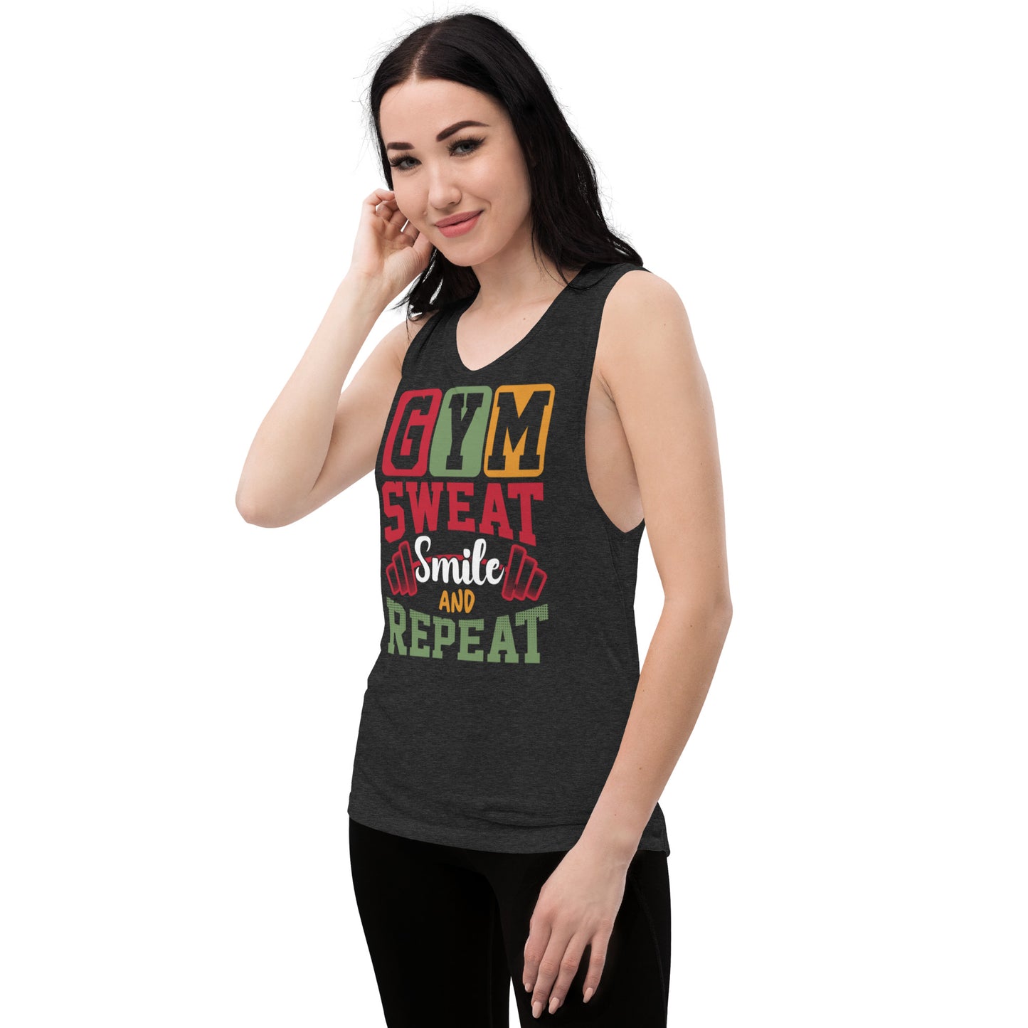 Slogan Muscle Tank