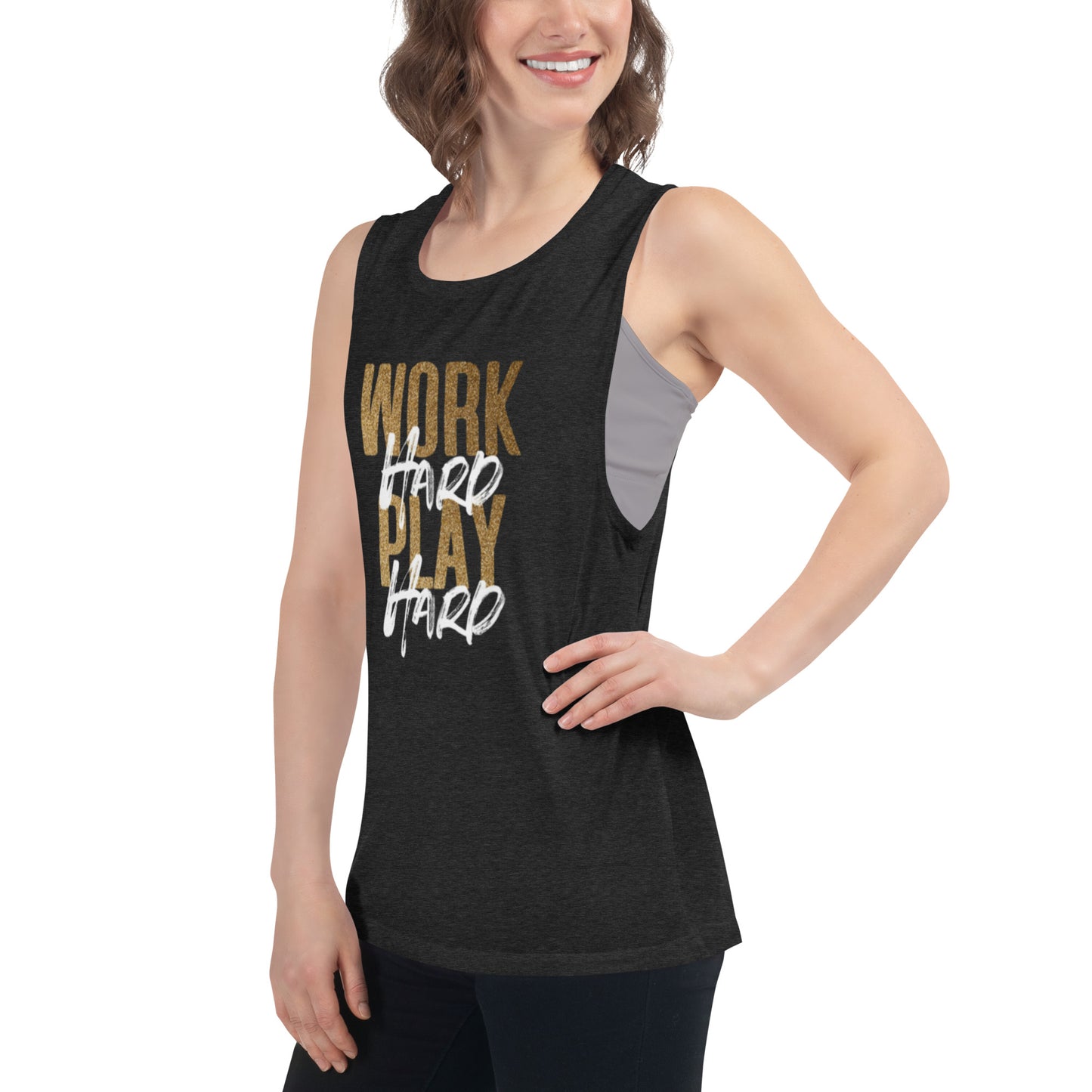 Work Hard Muscle Tank