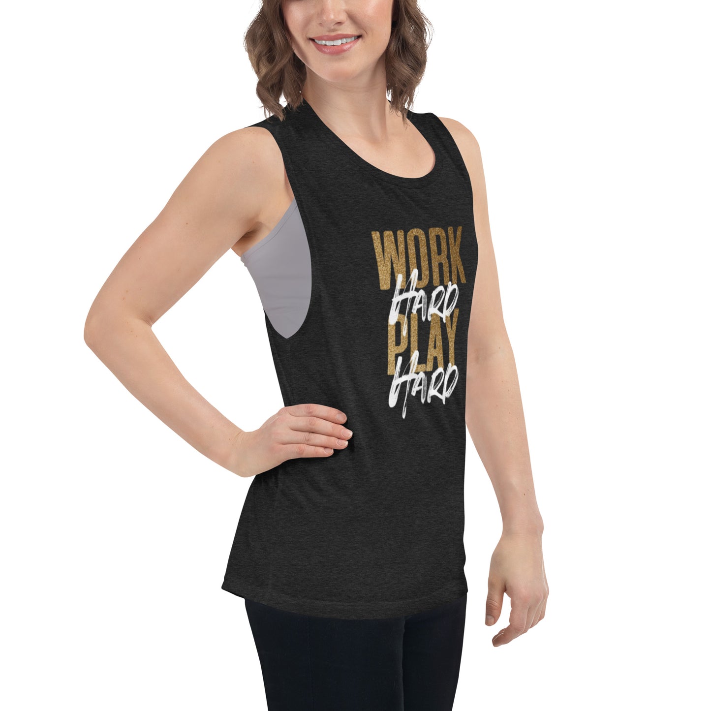 Work Hard Muscle Tank