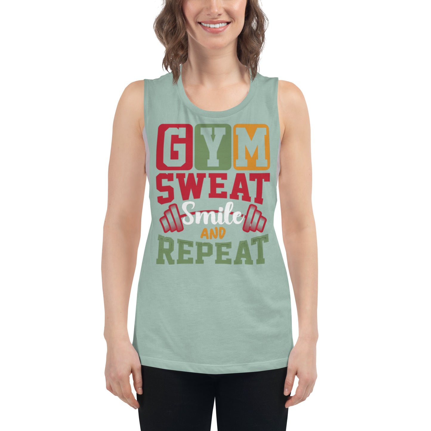 Slogan Muscle Tank