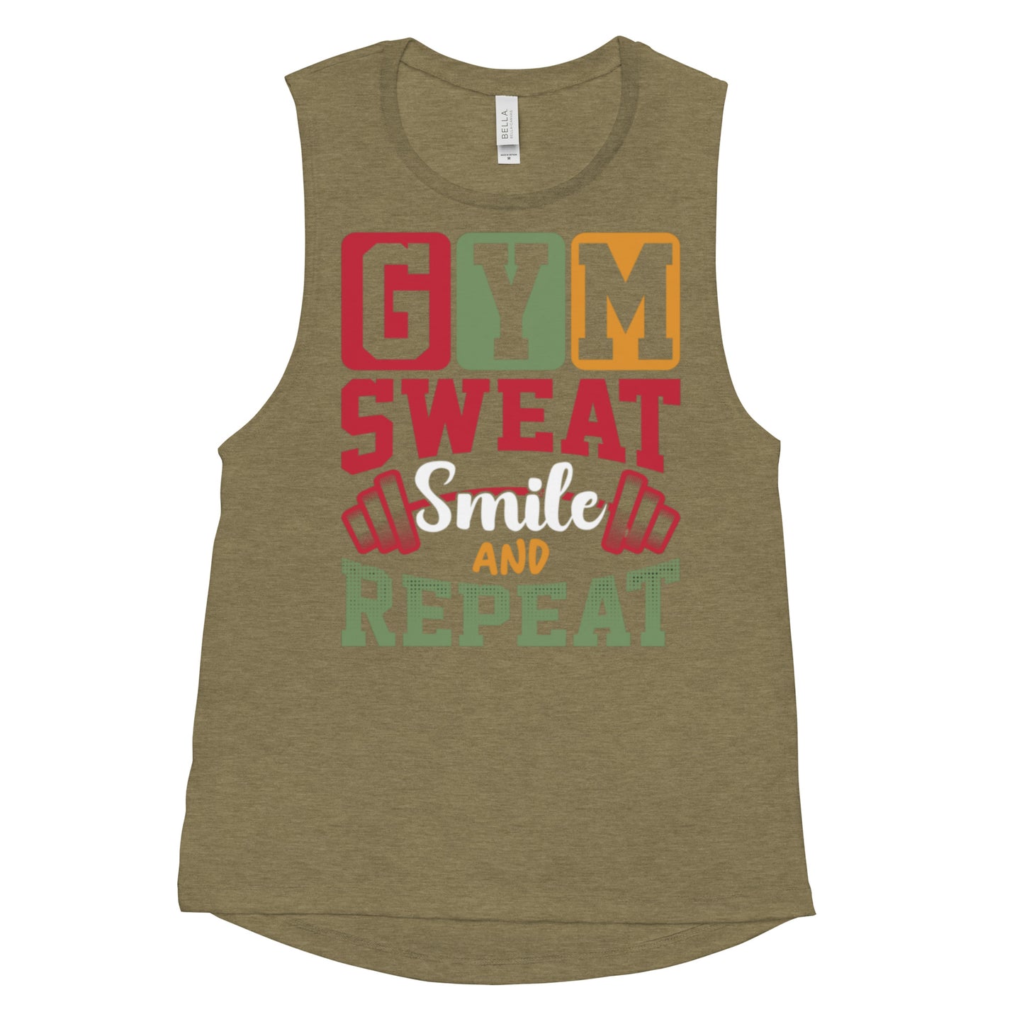 Slogan Muscle Tank