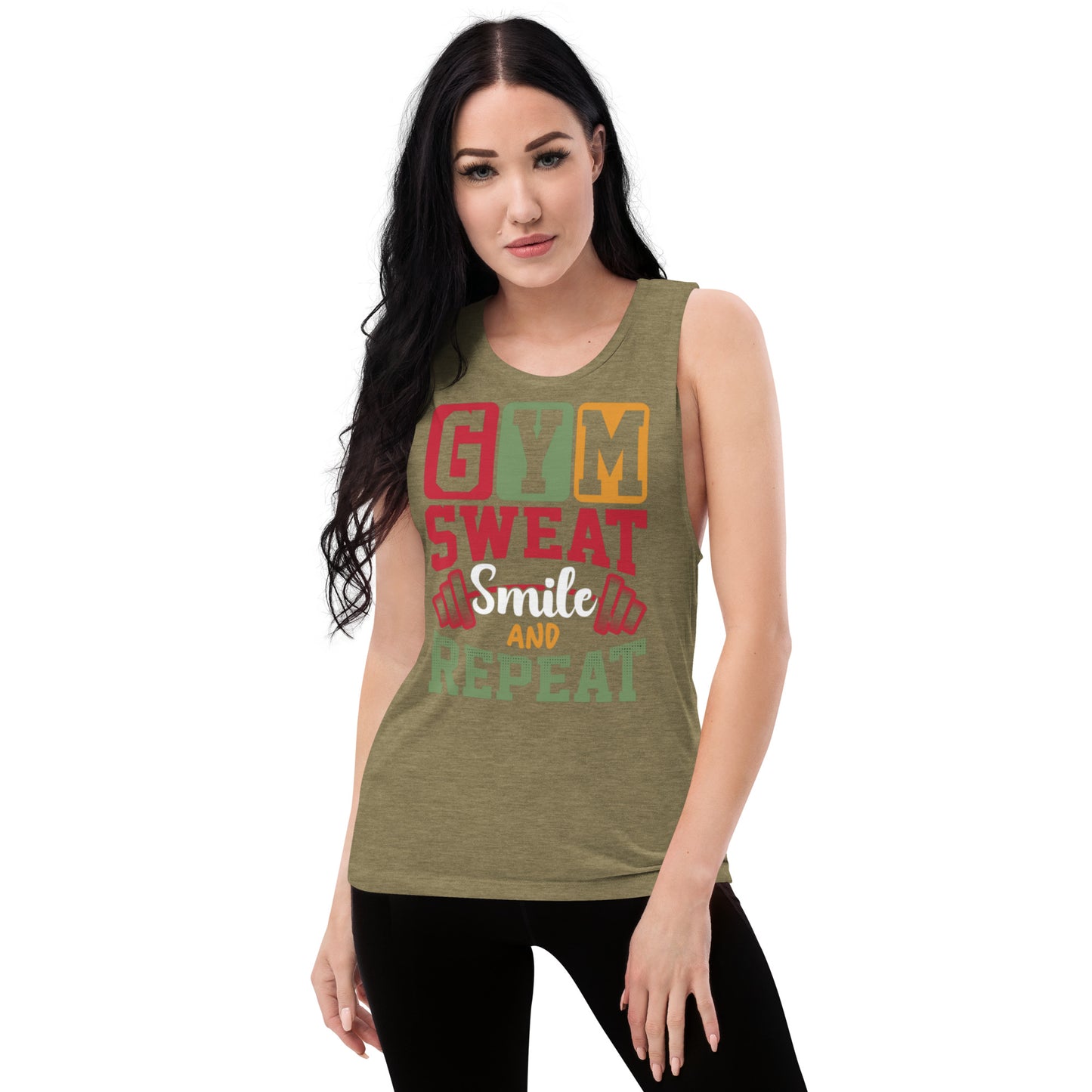 Slogan Muscle Tank