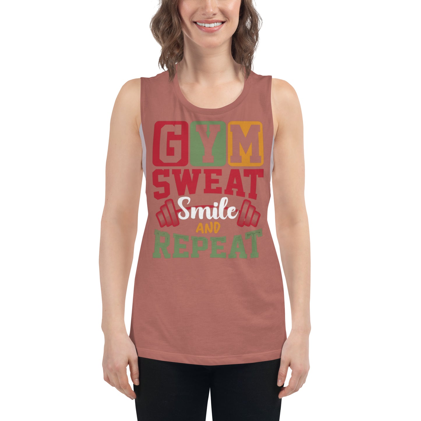 Slogan Muscle Tank