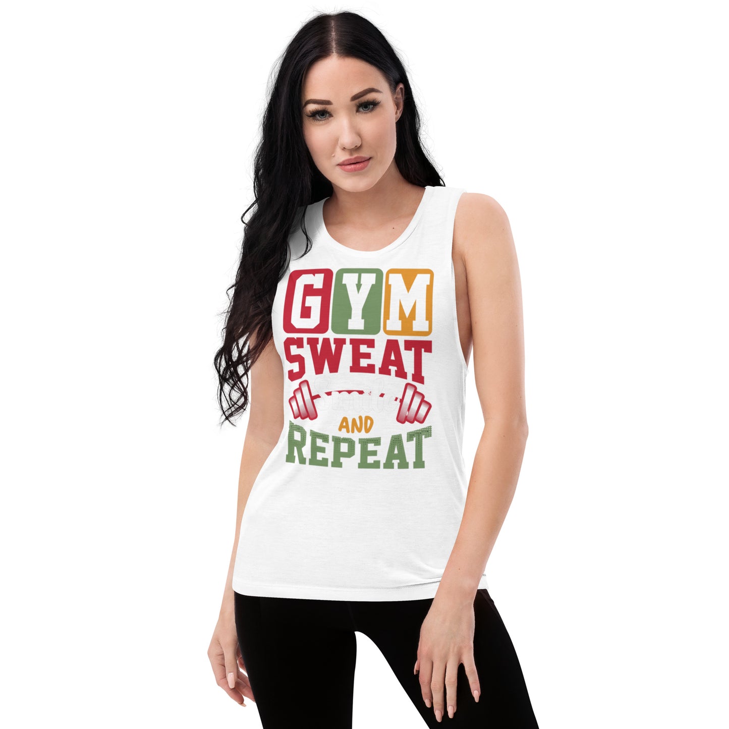 Slogan Muscle Tank