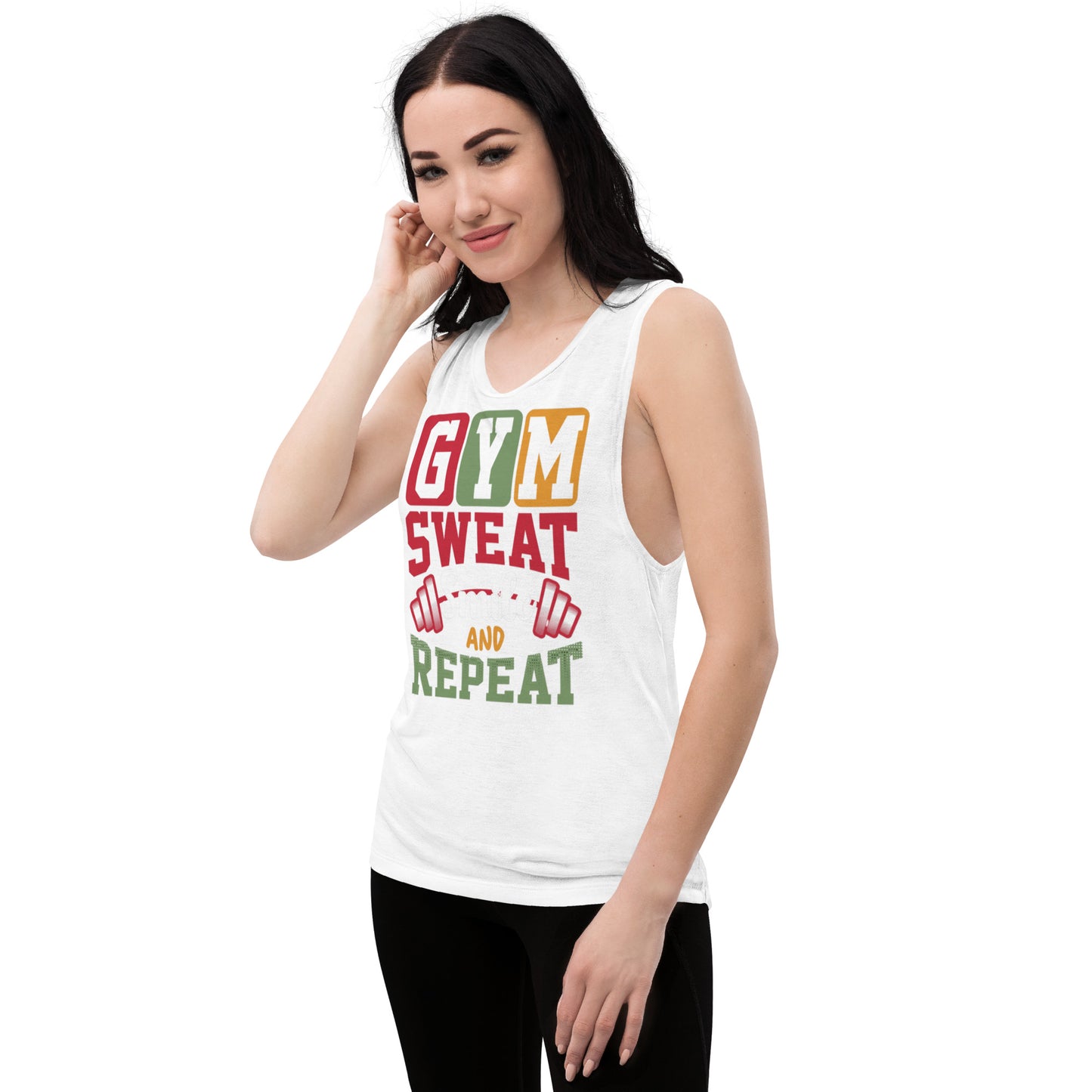 Slogan Muscle Tank