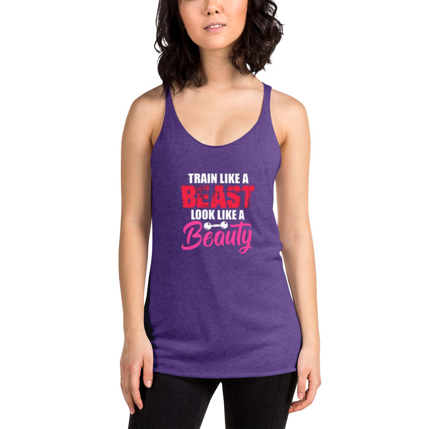 Train Like A Beast Racerback Tank