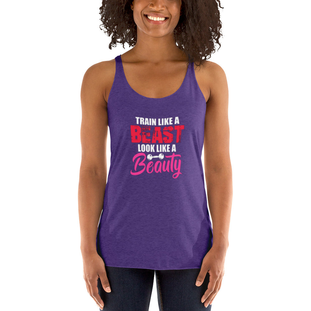 Train Like A Beast Racerback Tank