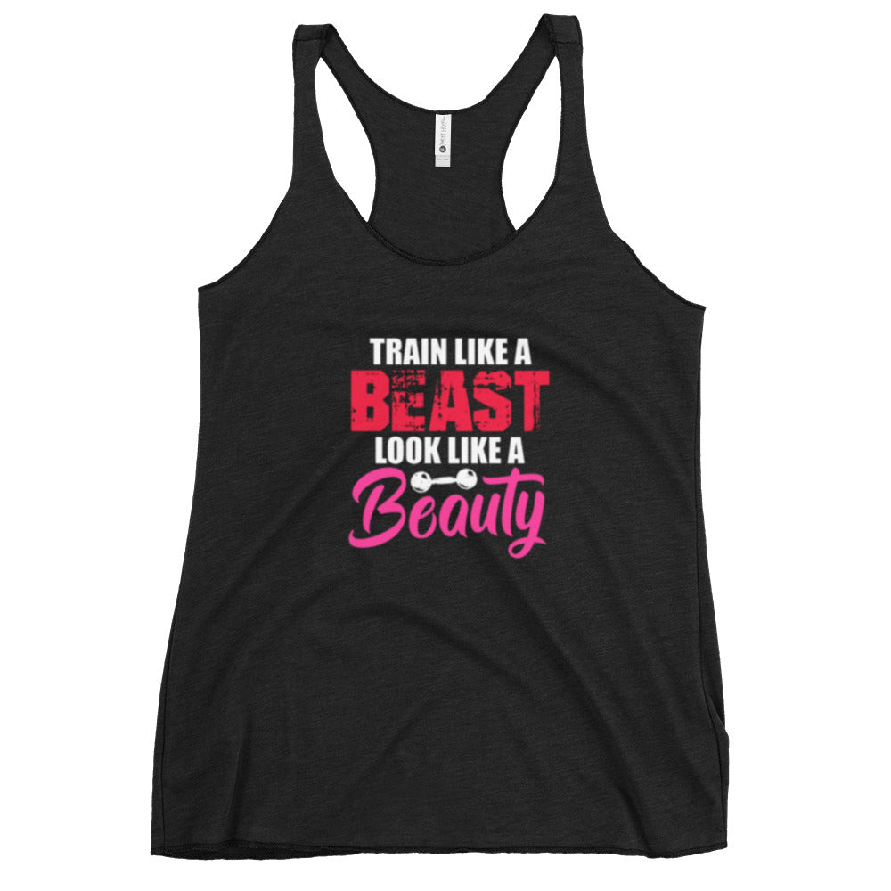 Train Like A Beast Racerback Tank