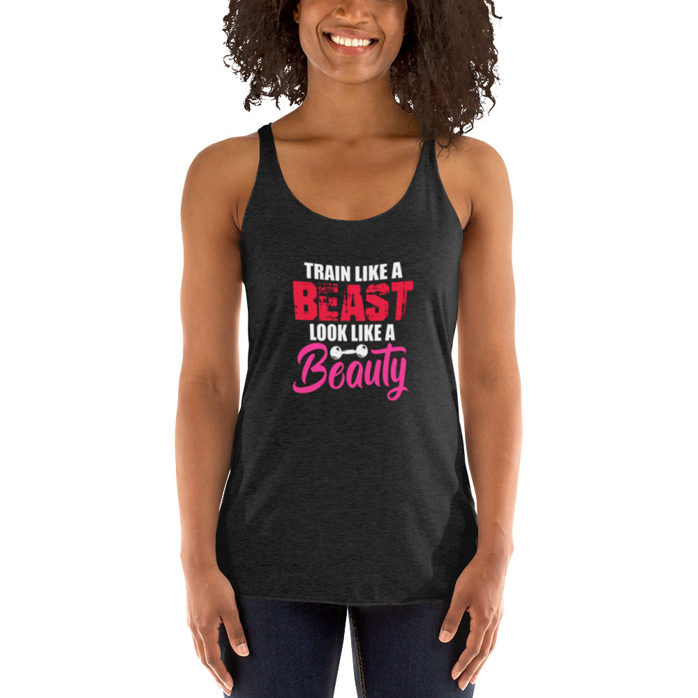 Train Like A Beast Racerback Tank