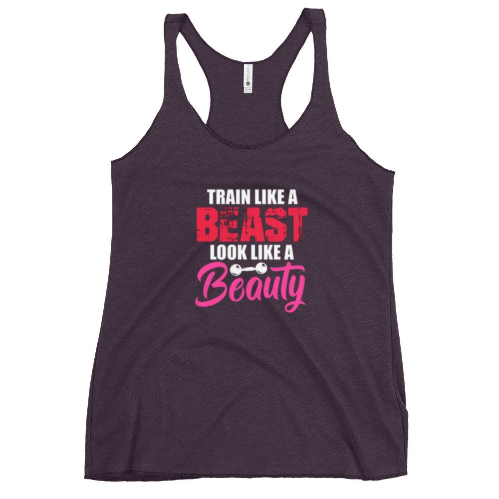 Train Like A Beast Racerback Tank